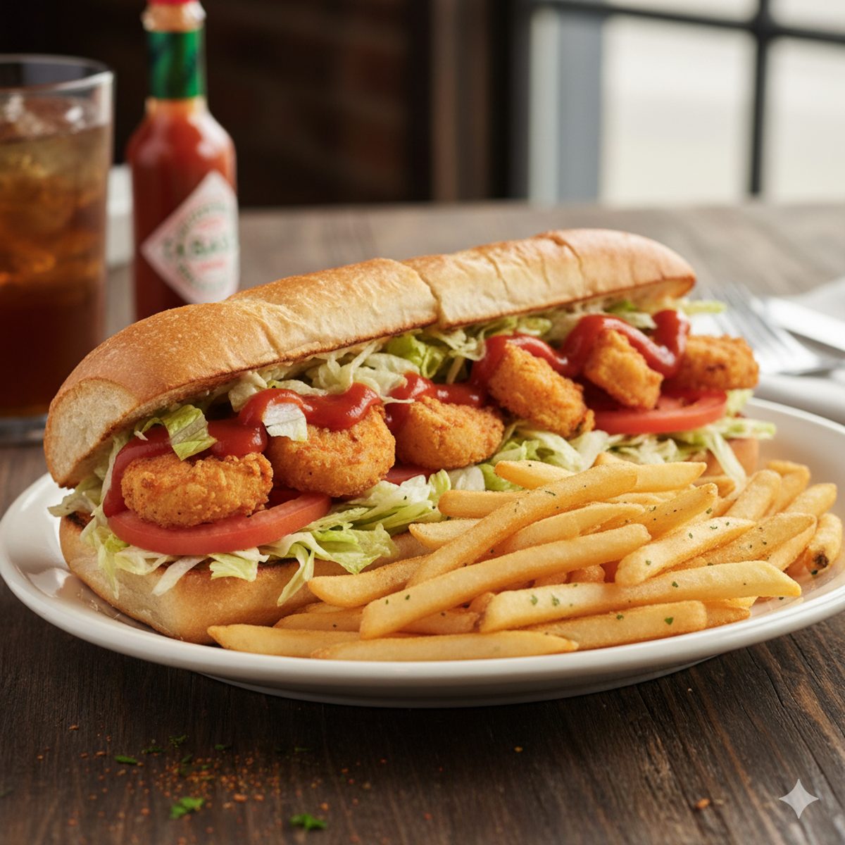 Seafood Po'boy